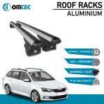 Bare Transversale Skoda Fabia [2015 ->] Omtec Aluminiu - Argintiu - imagine 2