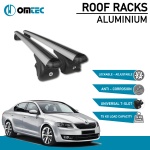 Bare Transversale Skoda Octavia [2013-2019] Omtec Aluminiu - Argintiu - imagine 2