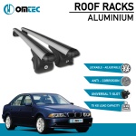 Bare Transversale Bmw 5 Series [1995-2003] Omtec Aluminiu - Argintiu - imagine 2
