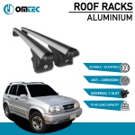 Bare Transversale Suzuki Escudo [1998-2005] Omtec Aluminiu - Argintiu - imagine 2