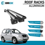 Bare Transversale Suzuki Grand Vitara [1998-2005] Omtec Aluminiu - Argintiu - imagine 2