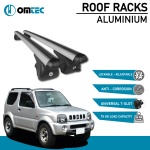 Bare Transversale Suzuki Jimny [1998 ->] Omtec Aluminiu - Argintiu - imagine 2