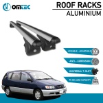 Bare Transversale Toyota Ipsum [1996-2000] Omtec Aluminiu - Argintiu - imagine 2