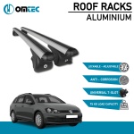 Bare Transversale Volkswagen Golf [2009-2013] Omtec Aluminiu - Argintiu - imagine 2