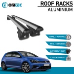 Bare Transversale Volkswagen Golf [2013-2019] Omtec Aluminiu - Argintiu - imagine 2