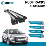 Bare Transversale Volkswagen Passat Alltrack [2012-2015] Omtec Aluminiu - Argintiu - imagine 2