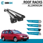 Bare Transversale Volkswagen Polo Variant [1994-2001] Omtec Aluminiu - Negru - imagine 2