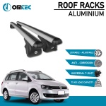 Bare Transversale Volkswagen Suran [2006 ->] Omtec Aluminiu - Argintiu - imagine 2
