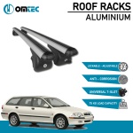 Bare Transversale Volvo V40 [1995-2004] Omtec Aluminiu - Argintiu - imagine 2