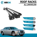 Bare Transversale Chrysler 300C [2005-2011] Omtec Aluminiu - Argintiu - imagine 2