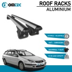 Bare Transversale Citroen C5 [2001-2008] Omtec Aluminiu - Argintiu - imagine 2