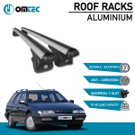 Bare Transversale Citroen Xm Break [1991-2000] Omtec Aluminiu - Argintiu - imagine 2