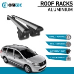 Bare Transversale Dacia Logan Mcv [2006-2013] Omtec Aluminiu - Argintiu - imagine 2