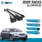 Bare Transversale Ford Focus [2005-2011] Omtec Aluminiu - Argintiu - imagine 2