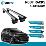 Bare Transversale Holden Captiva [2006-2018] Omtec Aluminiu - Argintiu - imagine 2