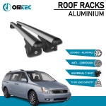 Bare Transversale Kia Carnival [2005-2014] Omtec Aluminiu - Argintiu - imagine 2