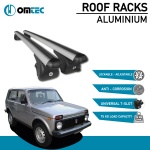 Bare Transversale Lada Nova [1984-2012] Omtec Aluminiu - Argintiu - imagine 2