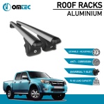 Bare Transversale Ford Ranger [2007-2011] Omtec Aluminiu - Argintiu - imagine 2