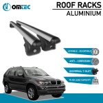 Bare Transversale Bmw X5 [2000-2006] Omtec Aluminiu - Argintiu - imagine 2