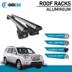 Bare Transversale Honda Pilot [2003-2009] Omtec Aluminiu - Argintiu - imagine 2