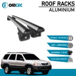 Bare Transversale Mazda Tribute [2001-2006] Omtec Aluminiu - Argintiu - imagine 2