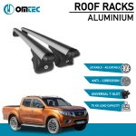 Bare Transversale Nissan Navara [2015 ->] Omtec Aluminiu - Argintiu - imagine 2