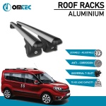 Bare Transversale Opel Combo [2011-2018] Omtec Aluminiu - Argintiu - imagine 2