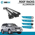 Bare Transversale Toyota Land Cruiser [1998-2007] Omtec Aluminiu - Argintiu - imagine 2
