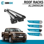 Bare Transversale Volkswagen Amarok [2010 ->] Omtec Aluminiu - Argintiu - imagine 2