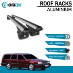 Bare Transversale Volvo 850 [1993-1996] Omtec Aluminiu - Argintiu - imagine 2