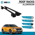 Bare Transversale Citroen Ds7 [2018 ->] Omtec Aluminiu - Negru - imagine 2