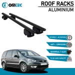 Bare Transversale Ford Galaxy [2015 ->] Omtec Aluminiu - Negru - imagine 2