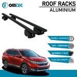 Bare Transversale Honda Cr-V [2018 ->] Omtec Aluminiu - Negru - imagine 2