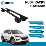 Bare Transversale Hyundai Tucson [2015-2020] Omtec Aluminiu - Negru - imagine 2