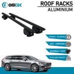 Bare Transversale Volvo V90 [2017 ->] Omtec Aluminiu - Negru - imagine 2