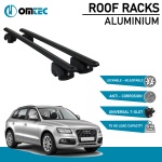 Bare Transversale Audi Q5 [2008-2016] Omtec Aluminiu - Negru - imagine 2