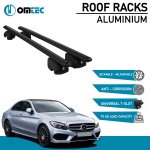 Bare Transversale Mercedes C Class [2014-2021] Omtec Aluminiu - Negru - imagine 2