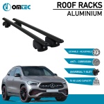 Bare Transversale Mercedes Gla [2020 ->] Omtec Aluminiu - Negru - imagine 2