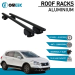 Bare Transversale Suzuki Sx4 S-Cross [2013 ->] Omtec Aluminiu - Negru - imagine 2