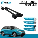 Bare Transversale Suzuki Vitara [2015 ->] Omtec Aluminiu - Negru - imagine 2