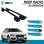Bare Transversale Audi Q3 [2011-2018] Omtec Aluminiu - Negru - imagine 2