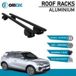 Bare Transversale Ssangyong Tivoli [2020 ->] Omtec Aluminiu - Negru - imagine 2