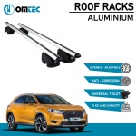Bare Transversale Citroen Ds7 [2018 ->] Omtec Aluminiu - Argintiu - imagine 2