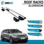 Bare Transversale Land Rover Range Rover Velar [2017 ->] Omtec Aluminiu - Argintiu - imagine 2