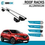 Bare Transversale Renault Kadjar [2015 ->] Omtec Aluminiu - Argintiu - imagine 2