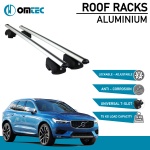 Bare Transversale Volvo Xc60 [2017 ->] Omtec Aluminiu - Argintiu - imagine 2