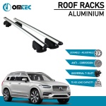 Bare Transversale Volvo Xc90 [2019 ->] Omtec Aluminiu - Argintiu - imagine 2