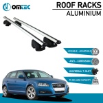 Bare Transversale Audi A3 [2004-2012] Omtec Aluminiu - Argintiu - imagine 2