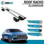 Bare Transversale Audi Q8 [2018 ->] Omtec Aluminiu - Argintiu - imagine 2