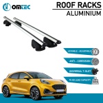 Bare Transversale Ford Puma [2020 ->] Omtec Aluminiu - Argintiu - imagine 2